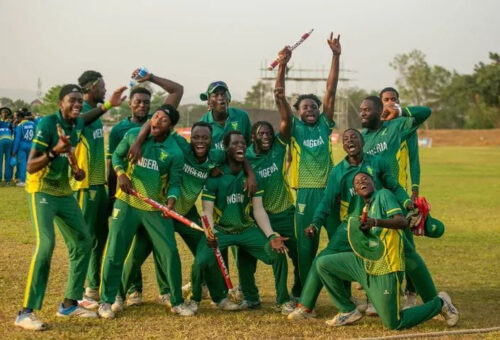 Nigeria’s Cricket Team Edges Closer To 2027 ICC Men’s T20 World Cup