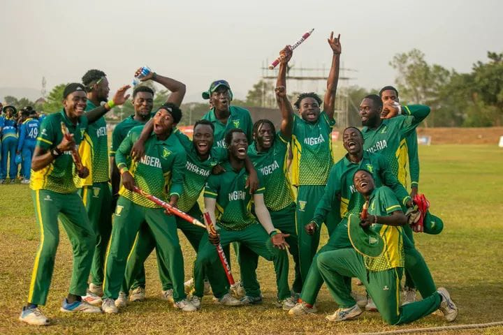 Nigeria’s Cricket Team Edges Closer To 2027 ICC Men’s T20 World Cup
