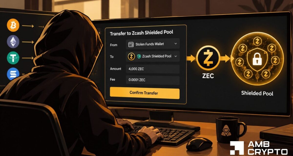 Hackers move stolen funds from Ledger, Bitget into Zcash shielded pools: Is ZEC at risk?