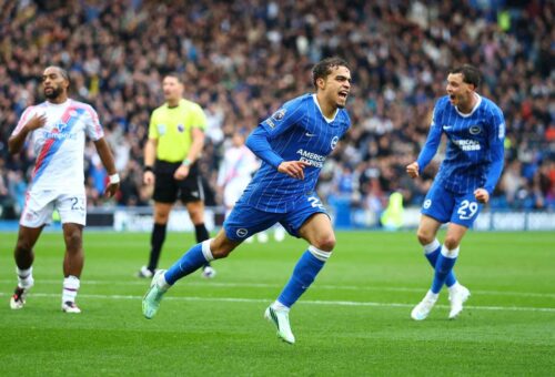 Five-star Brighton thrash rivals Palace after scoring three in first 10 minutes