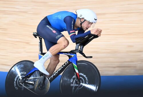 Jonathan Milan beats Rodenberg to win pursuit at track worlds after smashing world record