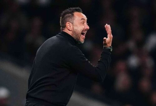 ‘Very happy’: De Zerbi praises Tottenham resilience after vital win over Coventry
