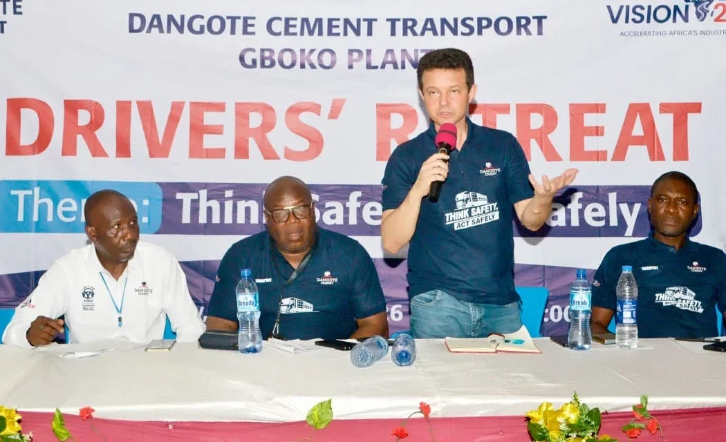 Safety: Dangote Cement Gboko Hosts Strategic Retreat For Drivers
