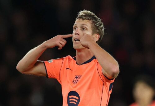 Dani Olmo set for a month on the sidelines