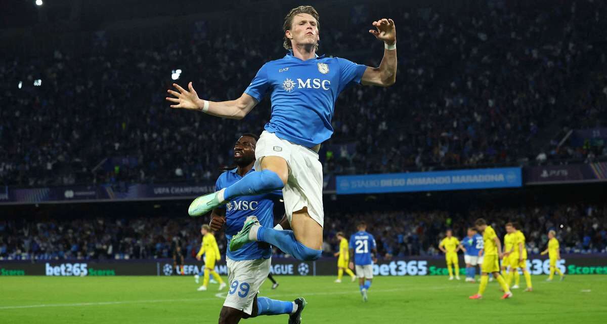 Napoli down 4-3 Bodo/Glimt in Champions League thriller