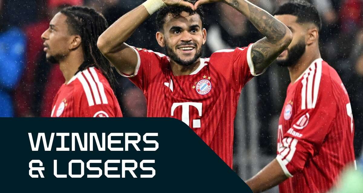 Winners and Losers: Diaz works his magic for Bayern as Napoli stumble in Serie A