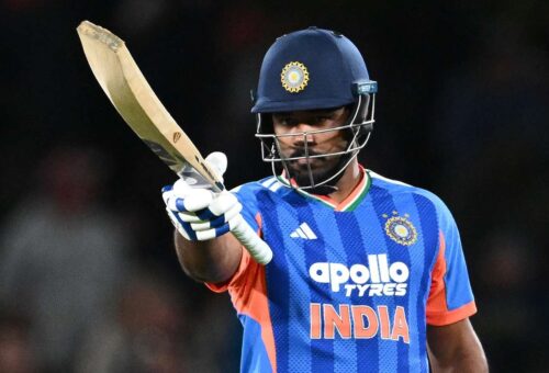 Samson sparkles as India complete record T20 run chase against New Zealand