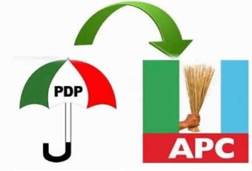 21 LG Chairmen, 226 Councillors Defect From PDP To APC In Adamawa