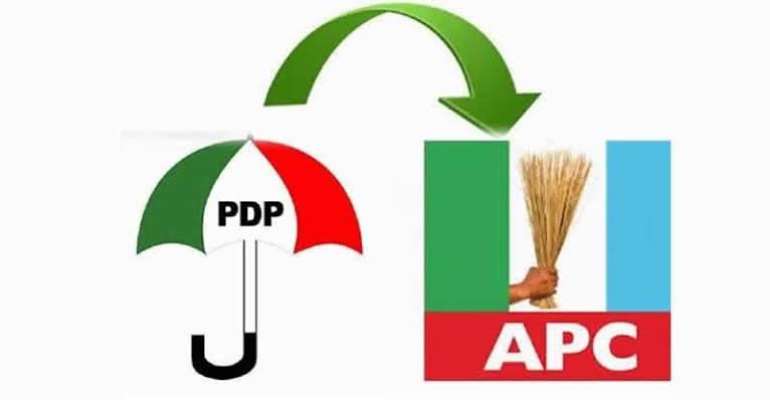 21 LG Chairmen, 226 Councillors Defect From PDP To APC In Adamawa