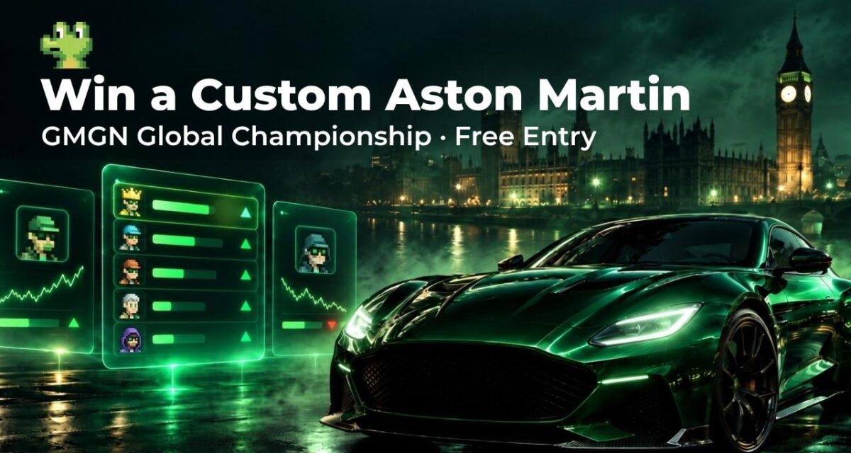 GMGN Launches a 10-Day Onchain Trading Championship With a Custom Aston Martin on the Line
