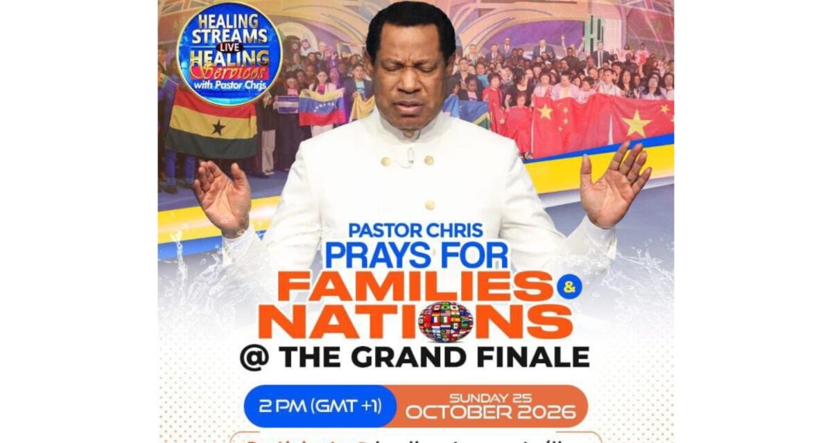 Healing Streams grand finale today: Global expectations soar for extraordinary miracles