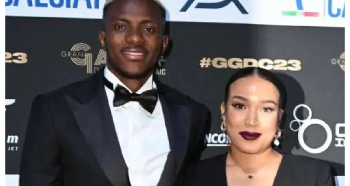 Osimhen, partner welcome second child