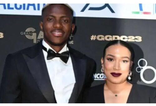 Osimhen, partner welcome second child